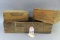 Lot of 3 Ammo Boxes