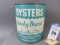 Quinby Brand Oyster Can