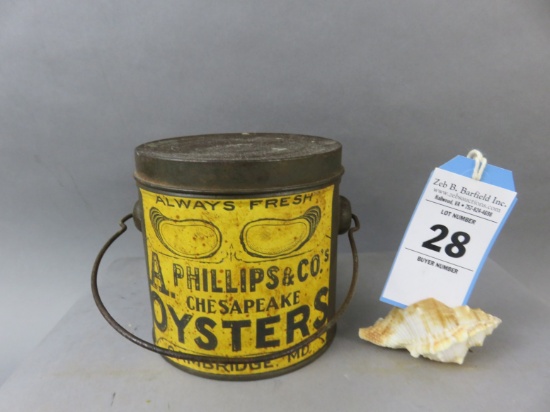 A. Phillips Bail Oyster Can