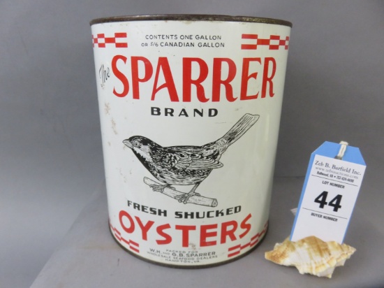 Sparrer Oyster Can