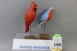 2 David Rhodes Carvings