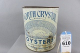 North Crystal Oyster Can