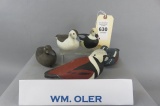 4 Wm. Oler Minis & 1 Shorebird