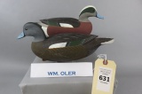 Pr. Full Size Wm. Oler Widgeons