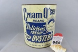 Cream O Sea Oyster Can