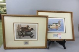 2 Nicely Frames Duck Stamp Prints