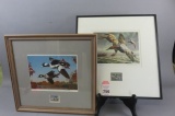 2 Nicely Framed Duck Stamp Print