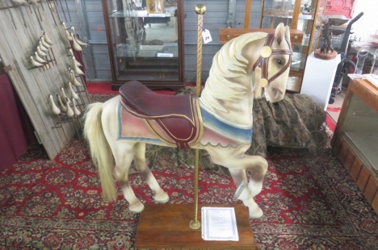 Life-Size Carousel Horse