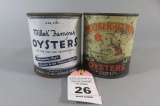 2 Pint Oyster Cans