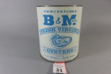 B & M Oyster Can