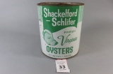 Shackelford Oyster Can