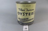 Miles Oyster Can
