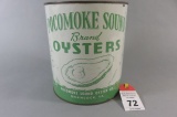 Pocomoke Sound Oyster Can
