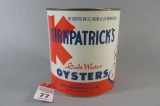 Kirkpatrick Oyster Can