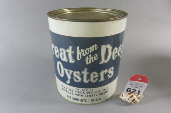 Treat From The Deep Oyster Can