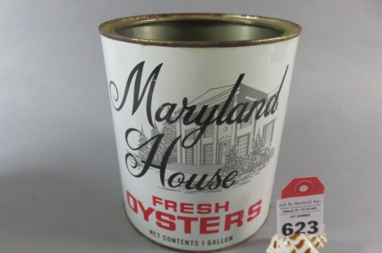 maryland House Oyster Can
