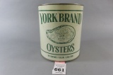 York Oyster Can