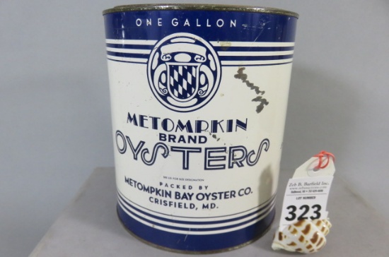 Metompkin Oyster Can