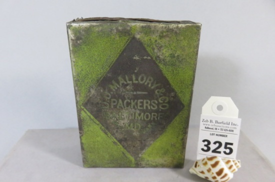 Mallory & Company Oyster Tin