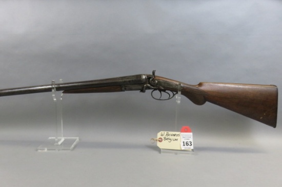 W. Richards Double Barrel Shotgun
