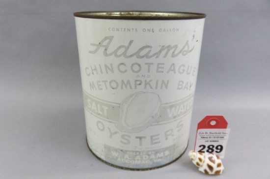 Adams Oyster Can