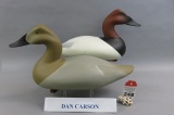 Canvasback Pair by Dan Carson