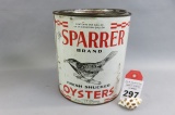 Sparrer Brand Oyster Can