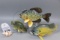 Lot of Three Fish Decoys