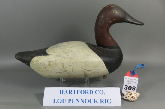 Canvasback from Hartford Co.