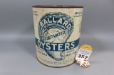 Ballard Bros Oyster Can