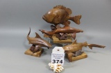 Fish Carvings by Randy A Eickstaedt