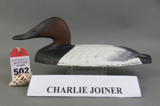 Canvasback Pair by Charlie Joiner