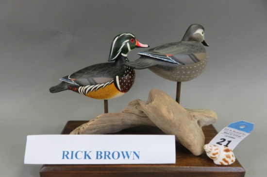Wood Ducks by Rick Brown