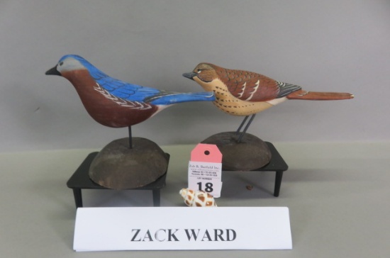 Bird Carvings by Zack Ward