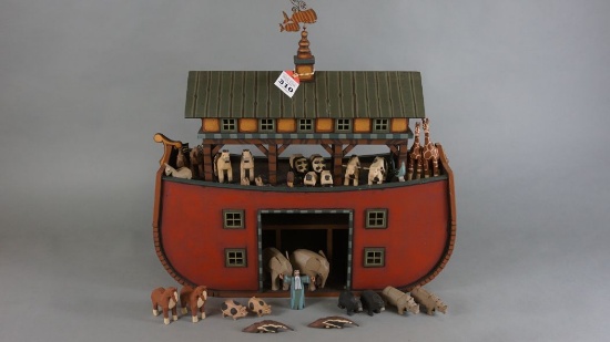 Noahs Ark Model by Maurice and Kelly Dallas