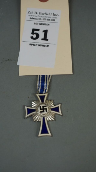 Mothers Second Class Silver Cross