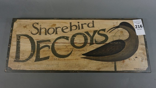 Shorebird Sign