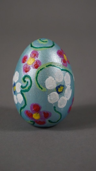 PAINTED EASTER EGG BY KAREN LEE