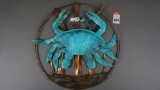 COPPER CRAB DISPLAY BY COPPER CREATIONS
