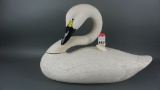 Ornately Carved Swan