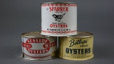 Oyster Can Lot