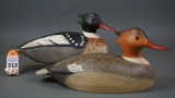 Red Breasted Mergansers by L T Ward Brothers