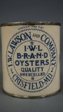 I W Lawson Oyster Can