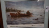 Hunting from a St Michaels River Skiff by Michael Ringer