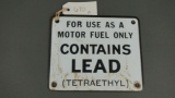 Contains Lead Sign