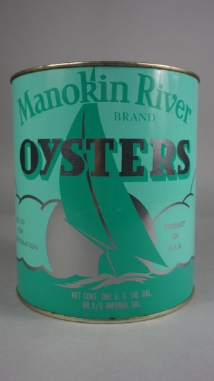 Manokin River Oyster Can
