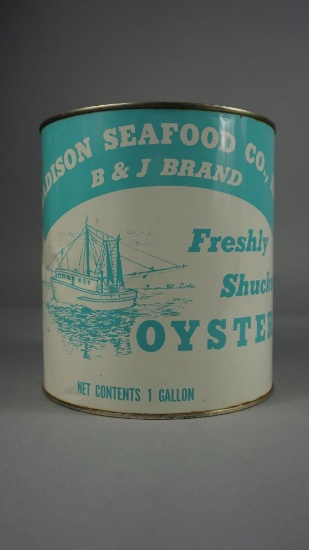 Madison Seafood Oyster Can