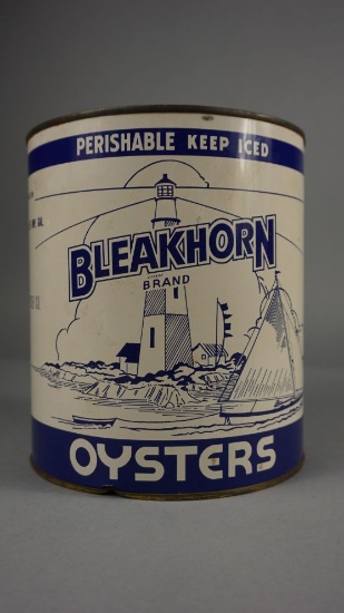 Bleakhorn Brand Oyster Can