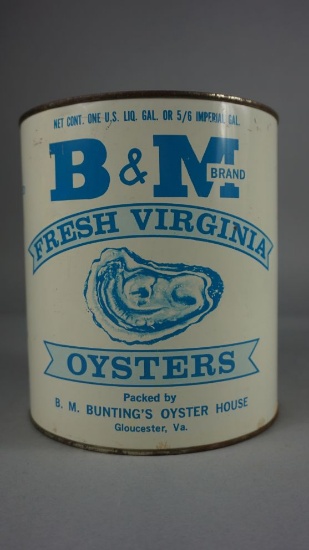 B&M Brand Oyster Can