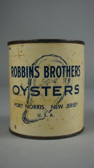 Robbins Brothers Oyster Can